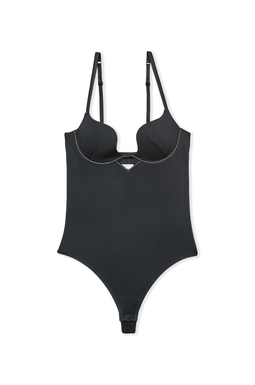 Body en microfibre forme balconnet;${refinementColor}