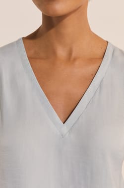 Top de pyjama satin&eacute;;${refinementColor}