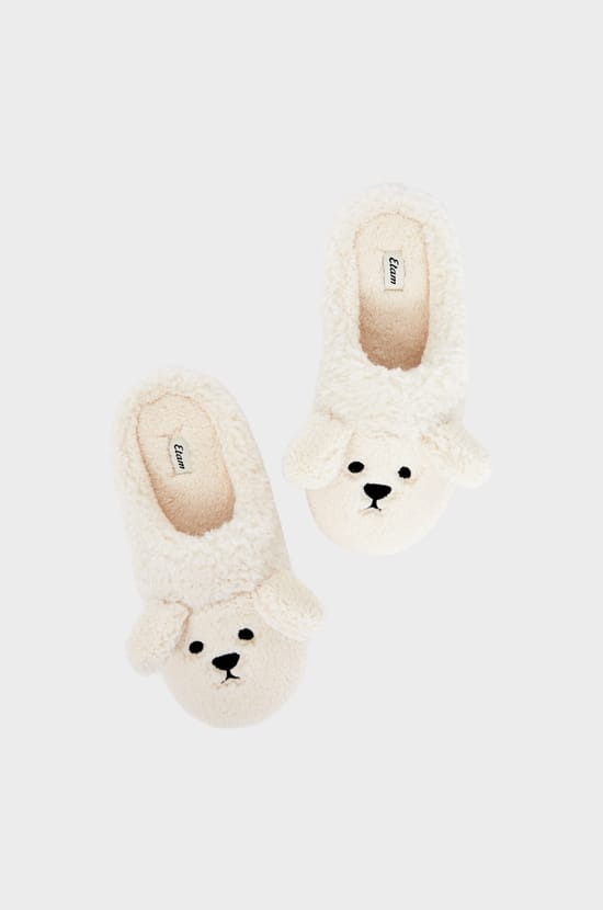 Faux Fur Mules;${refinementColor}