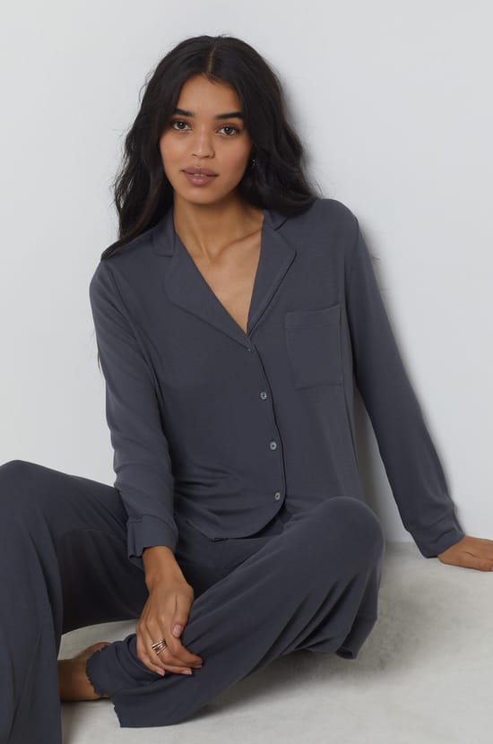 Chemise de pyjama en coton