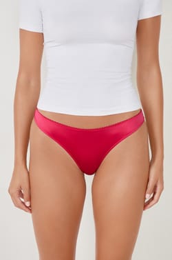 Microfibre Thong;${refinementColor}