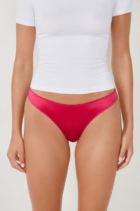 Microfibre Thong;${refinementColor}