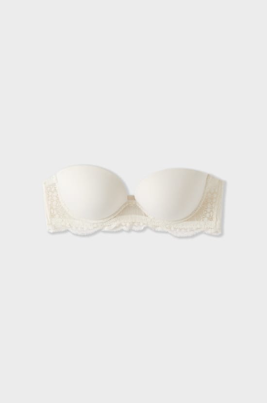 Strapless Lightly Lined Bra with Removable Straps;${refinementColor}