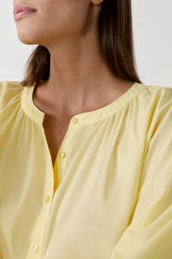 Chemise manches longues en coton;${refinementColor}