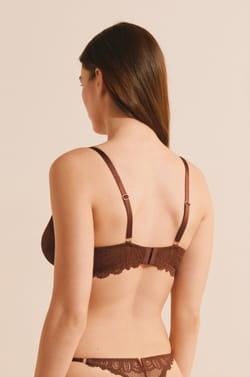 Lace Balconette Bra;${refinementColor}