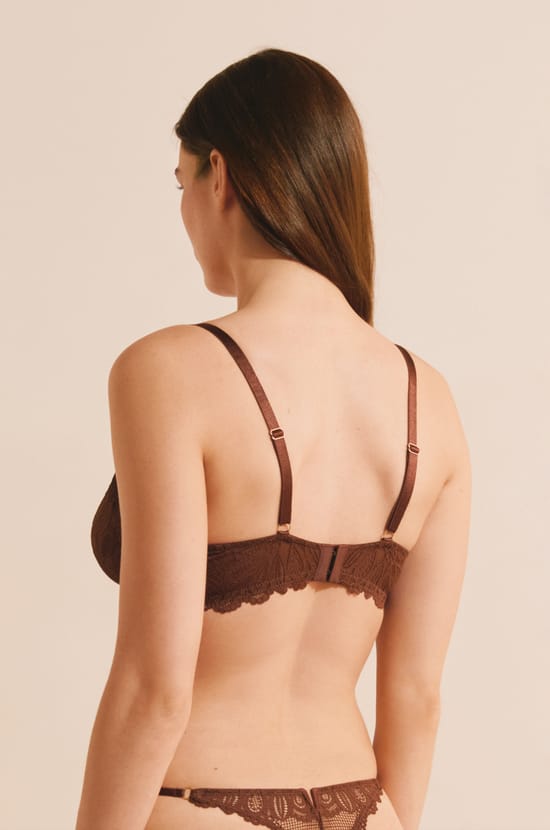 Lace Balconette Bra;${refinementColor}