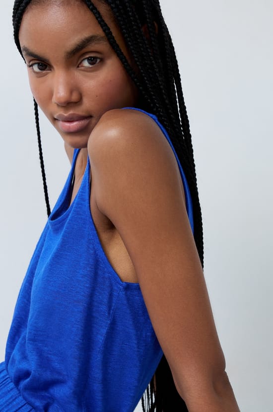 D&eacute;bardeur 100% lin;${refinementColor}