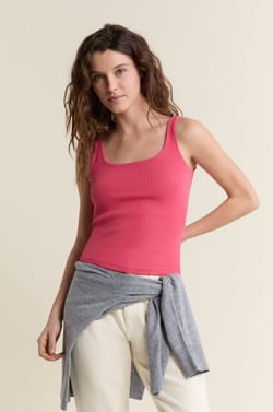 Camiseta sin mangas de algod&oacute;n;${refinementColor}