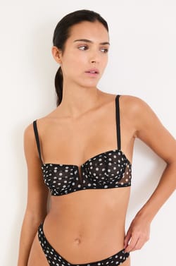 Bra N.9 - Polka Dot Balconette;${refinementColor}