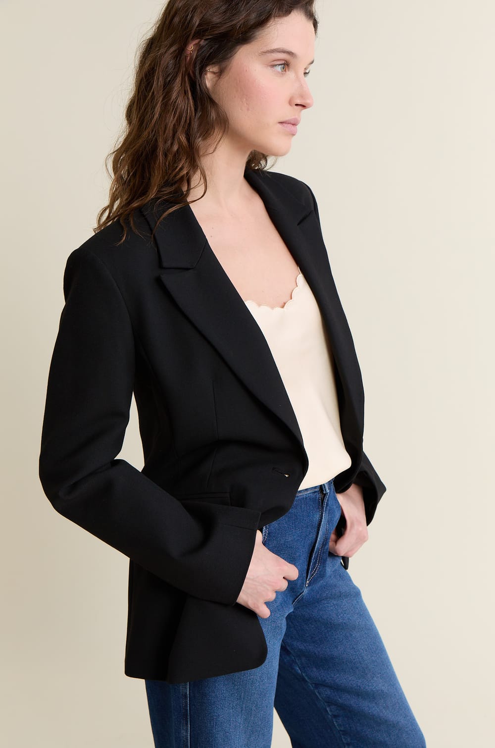 Veste en twill;${refinementColor}