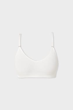 Optimal Comfort Cotton Bralette;${refinementColor}