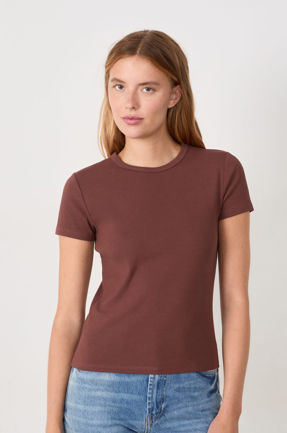 T-shirt manches courtes en coton;${refinementColor}
