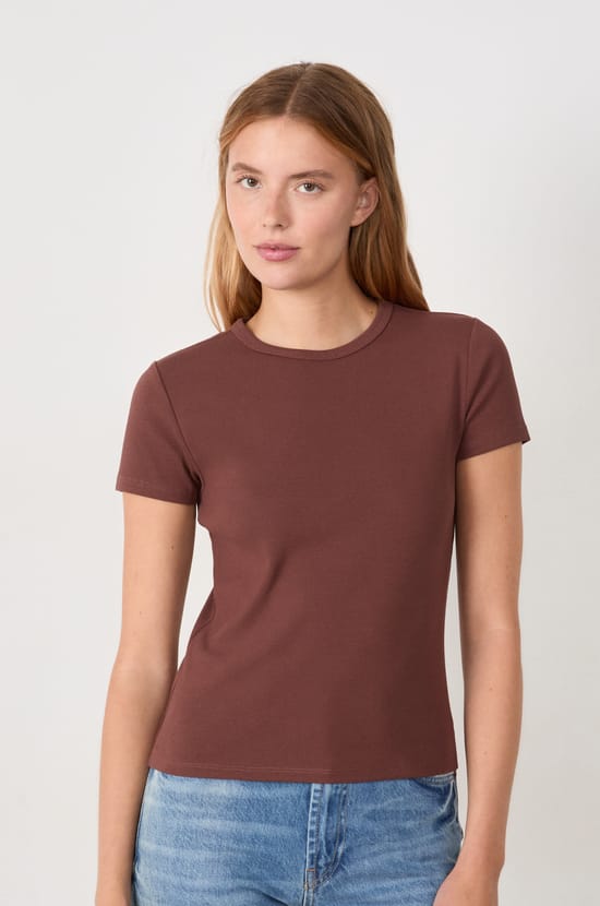 Short-sleeved cotton T-shirt;${refinementColor}
