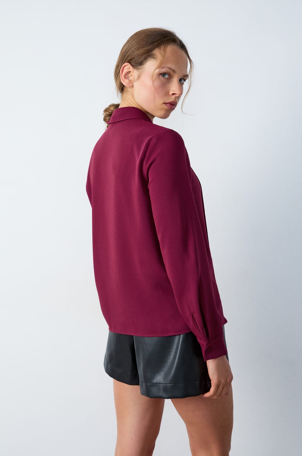 Chemisier manches longues;${refinementColor}