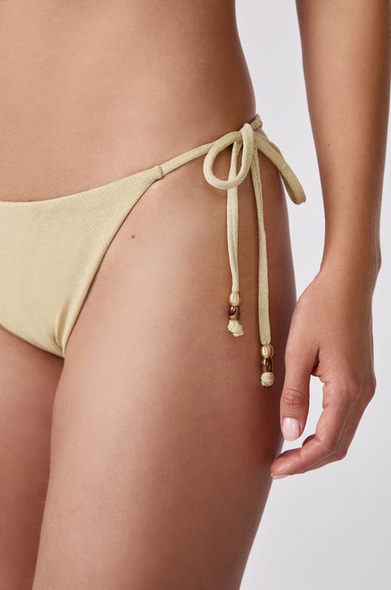 Iridescent tie-side bikini bottom;${refinementColor}