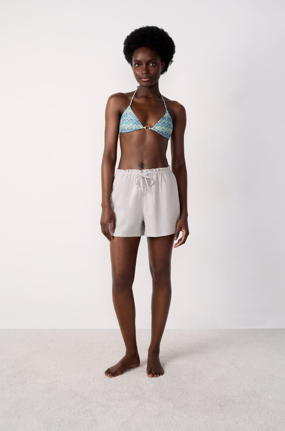 Tie-Side Beach Shorts;${refinementColor}