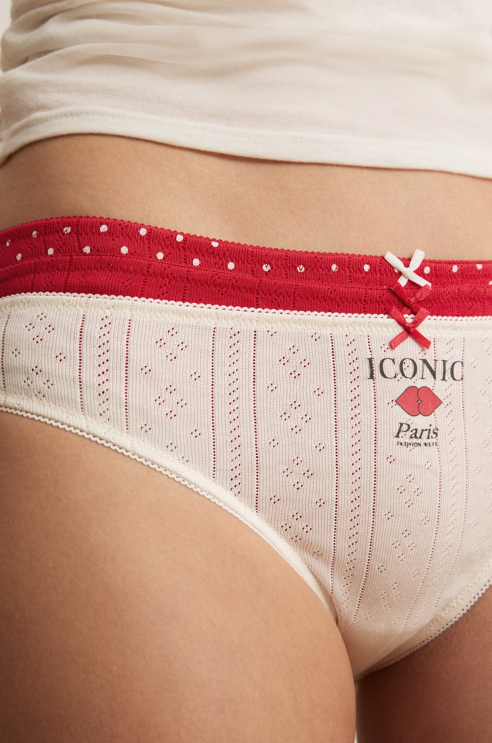 Lot de 3 culottes en coton;${refinementColor}