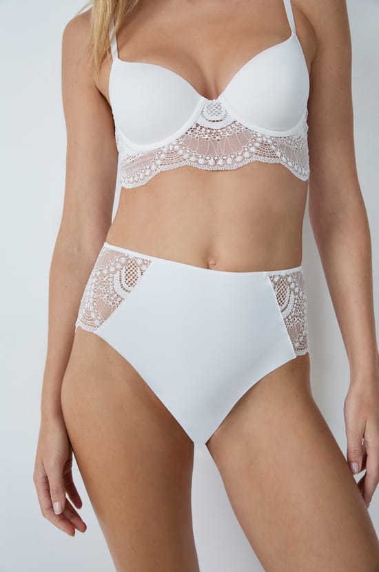 Microfibre midi brief;${refinementColor}