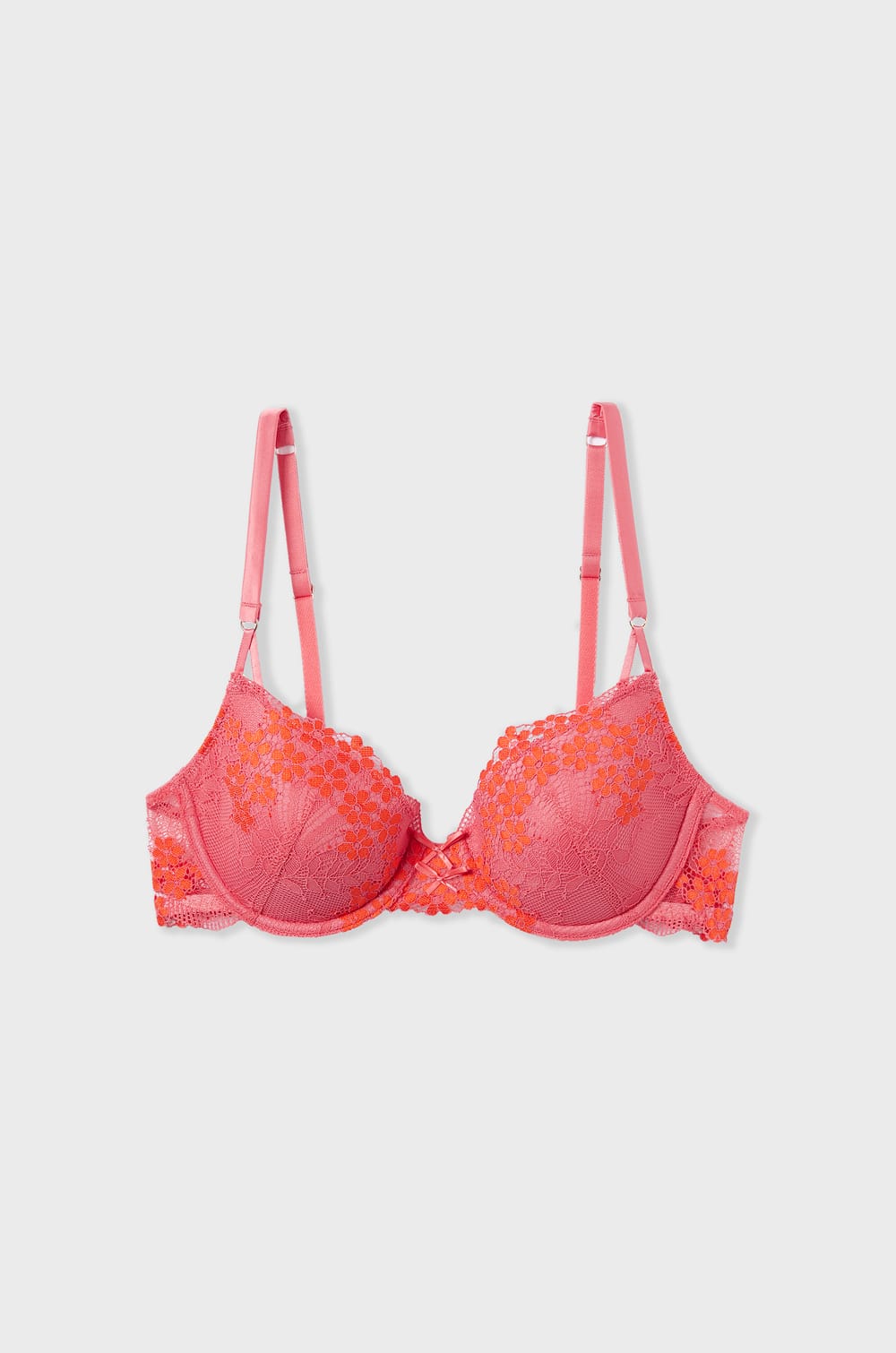 Bra N.4 - The Lightly Lined Floral Embroidery;${refinementColor}