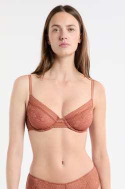 Lace Bra with Golden Jewel Detail;${refinementColor}