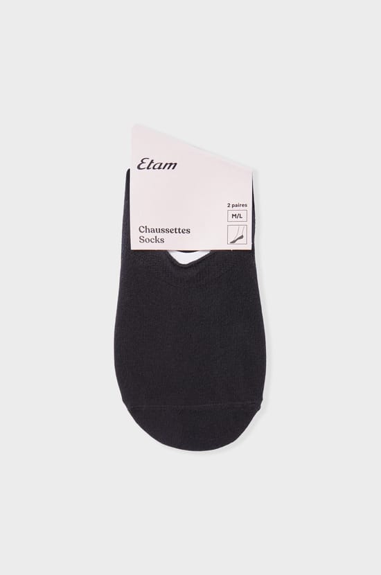 2-Pair Invisible Socks;${refinementColor}