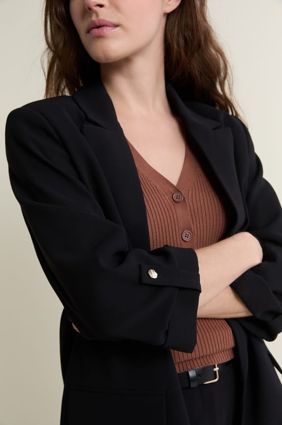 Veste de blazer;${refinementColor}