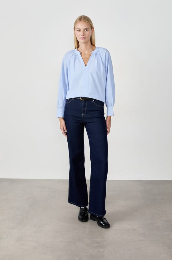 Blouse manches longues;${refinementColor}