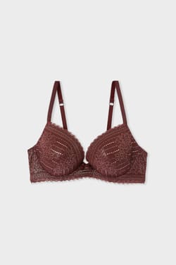 Bra No. 5 - The Plunge Push-Up Bra;${refinementColor}