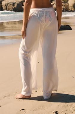 Pantalon fluide &eacute;lastiqu&eacute; ;${refinementColor}