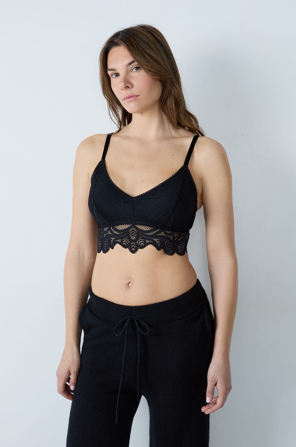 Post-mastectomy Wireless Triangle Bra;${refinementColor}