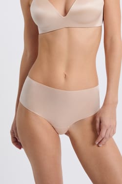 Braga culotte de microfibra satinada;${refinementColor}