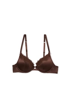 Biustonosz N.2 - Le push-up plongeant satynowy;${refinementColor}
