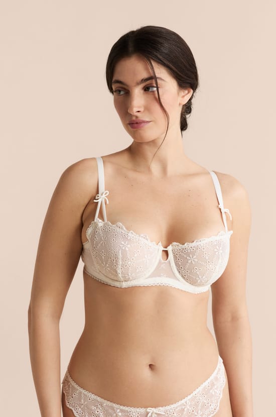 Soutien-gorge N.9 - Balconnet avec broderie;${refinementColor}