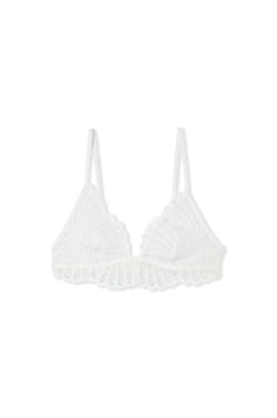Soutien-gorge triangle en dentelle;${refinementColor}