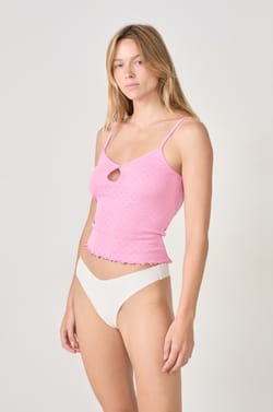 Tanga en coton sans couture;${refinementColor}