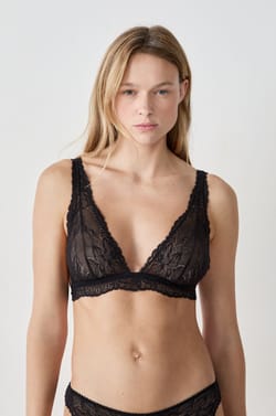 Bra N.8 - The Wireless Lace Triangle;${refinementColor}