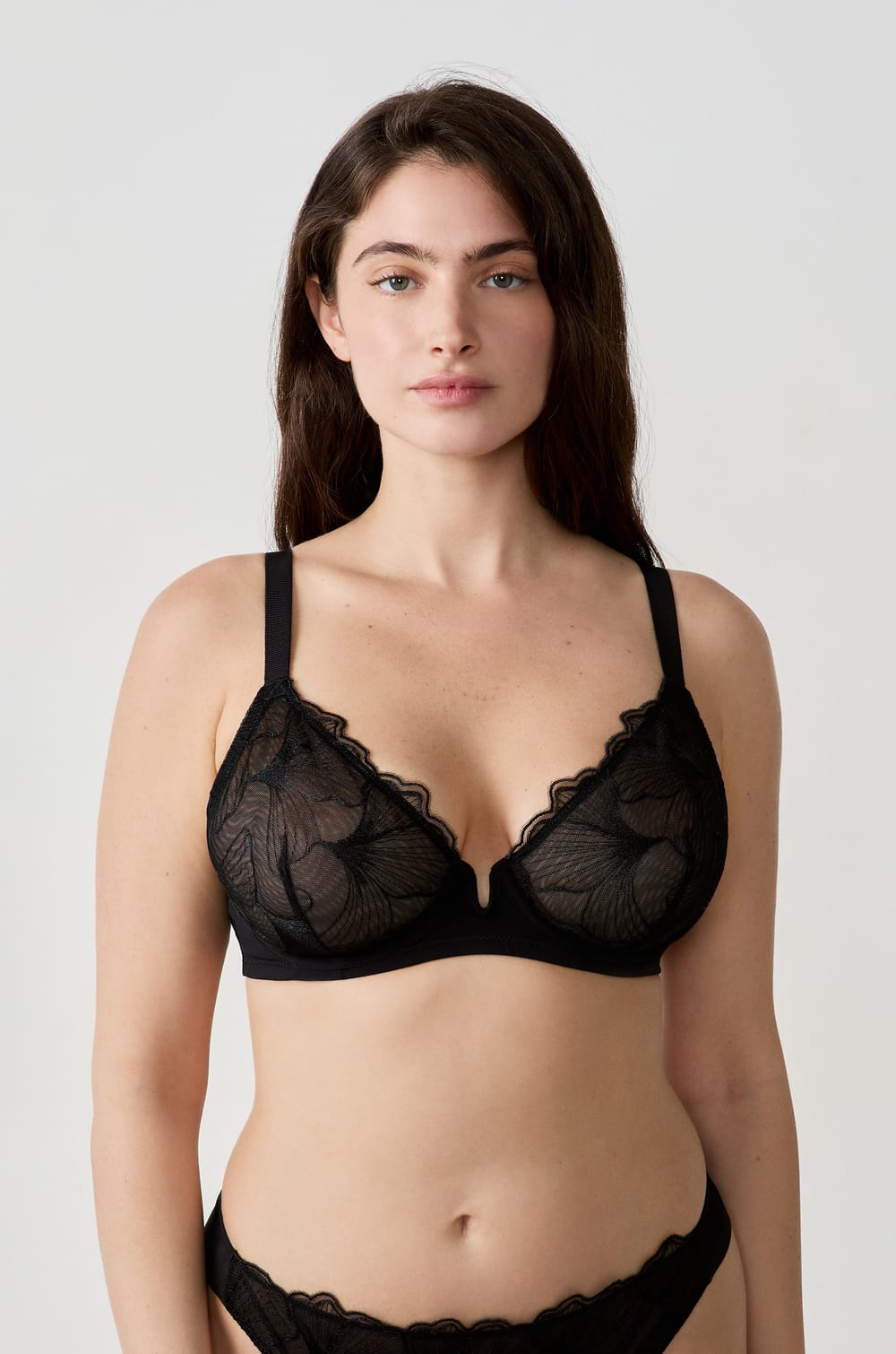 Balconette Bra in Embroidery;${refinementColor}