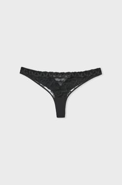 Tanga brodé;${refinementColor}