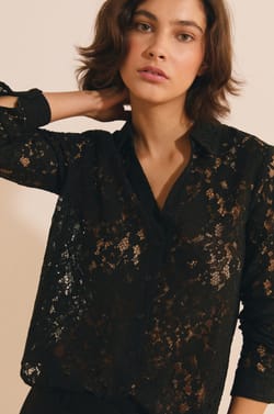 Chemise en dentelle;${refinementColor}