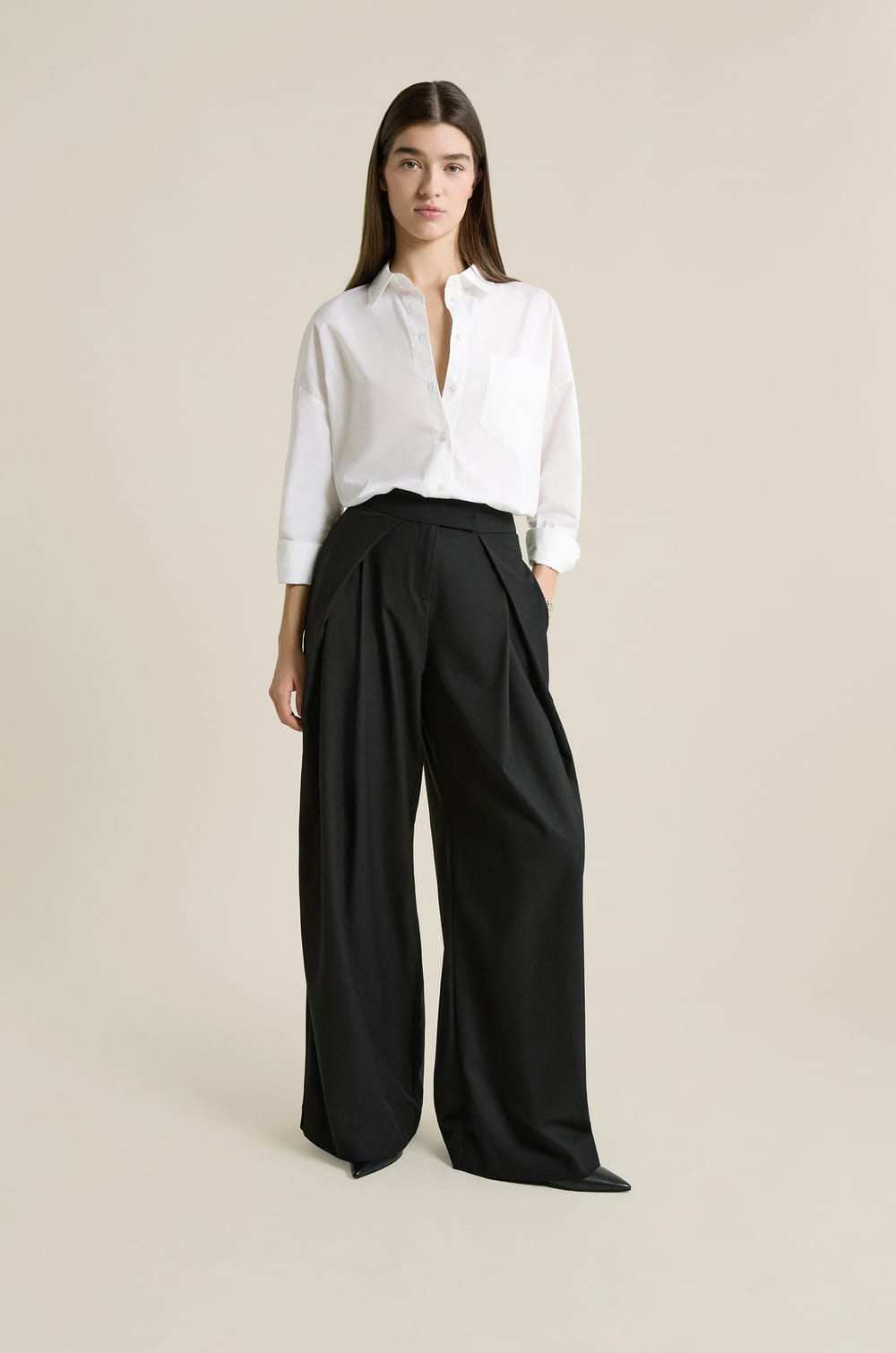 Pantalon large;${refinementColor}