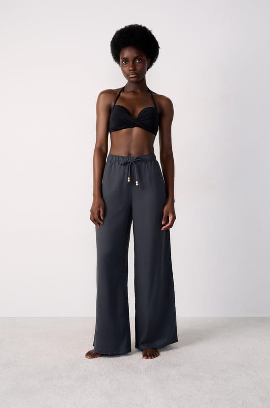 Wide Beach Trousers;${refinementColor}