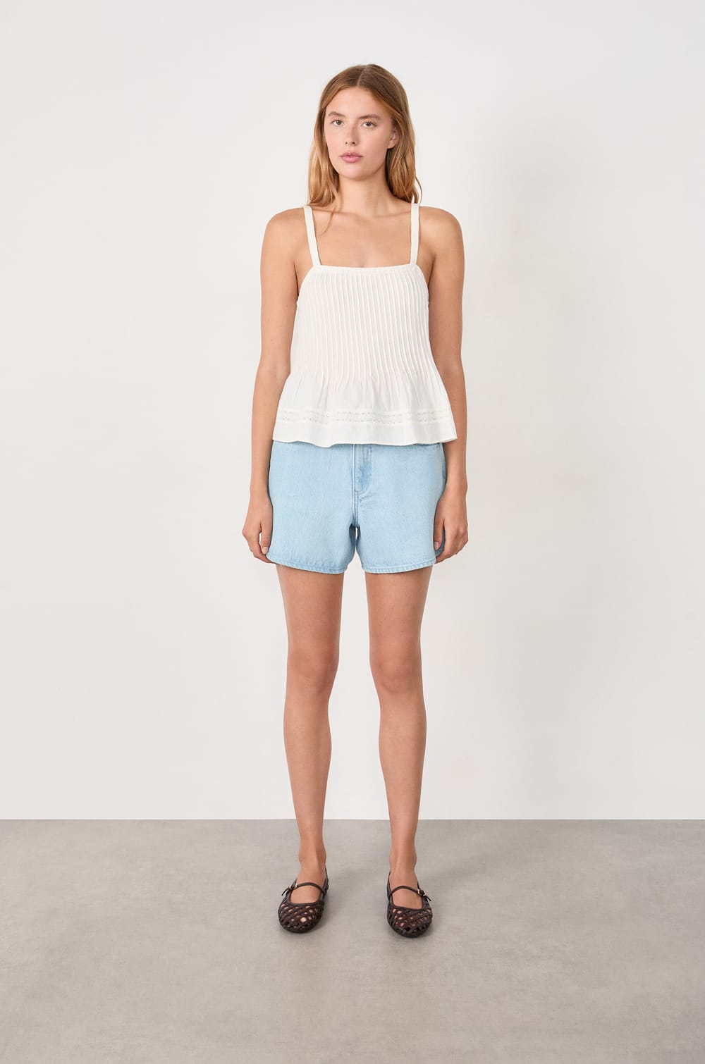 Cotton Tank Top;${refinementColor}
