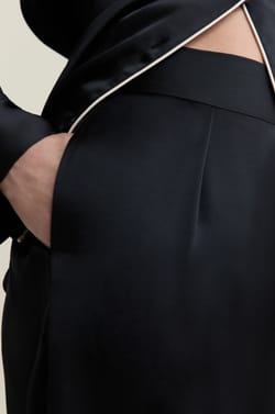 Satin Pyjama Trousers;${refinementColor}