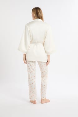 3-teiliges Satin-Pyjama-Set;${refinementColor}