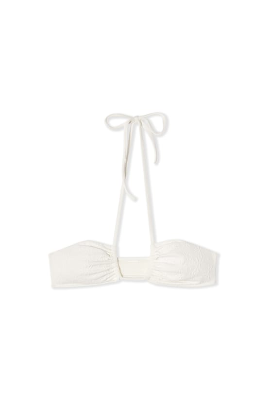 Haut de maillot de bain bandeau textur&eacute;;${refinementColor}