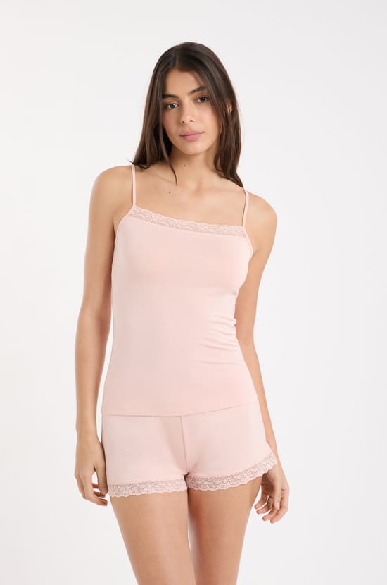 Camisole with Lace Details;${refinementColor}