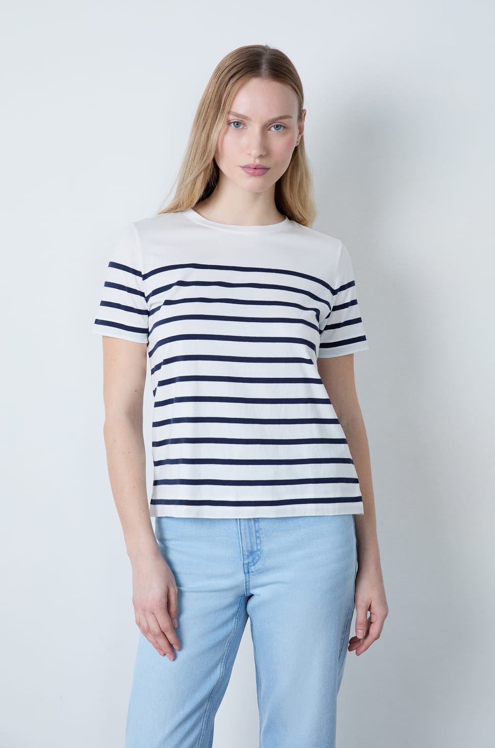 Camiseta marinera 100% algodón;${refinementColor}