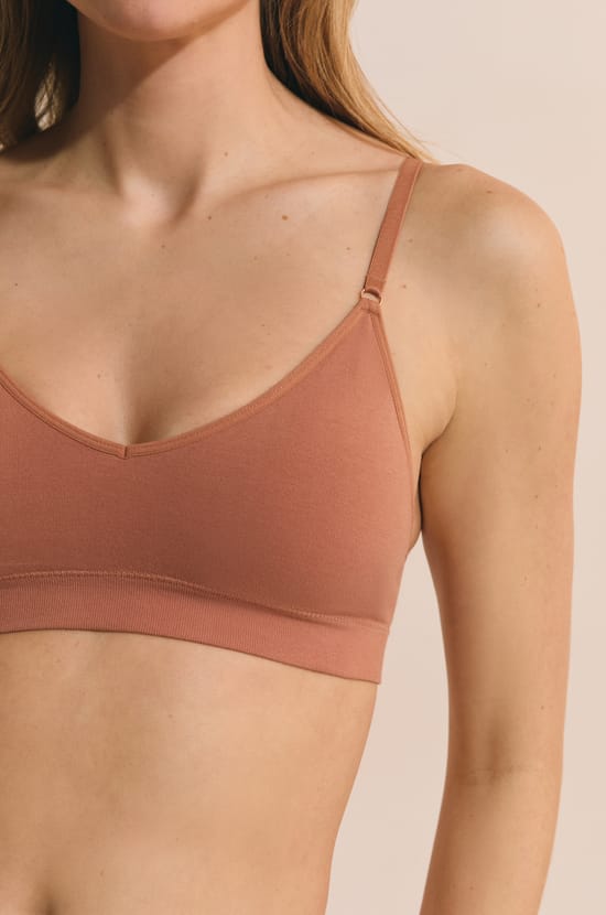 Soutien-gorge brassi&egrave;re confort optimal en coton;${refinementColor}