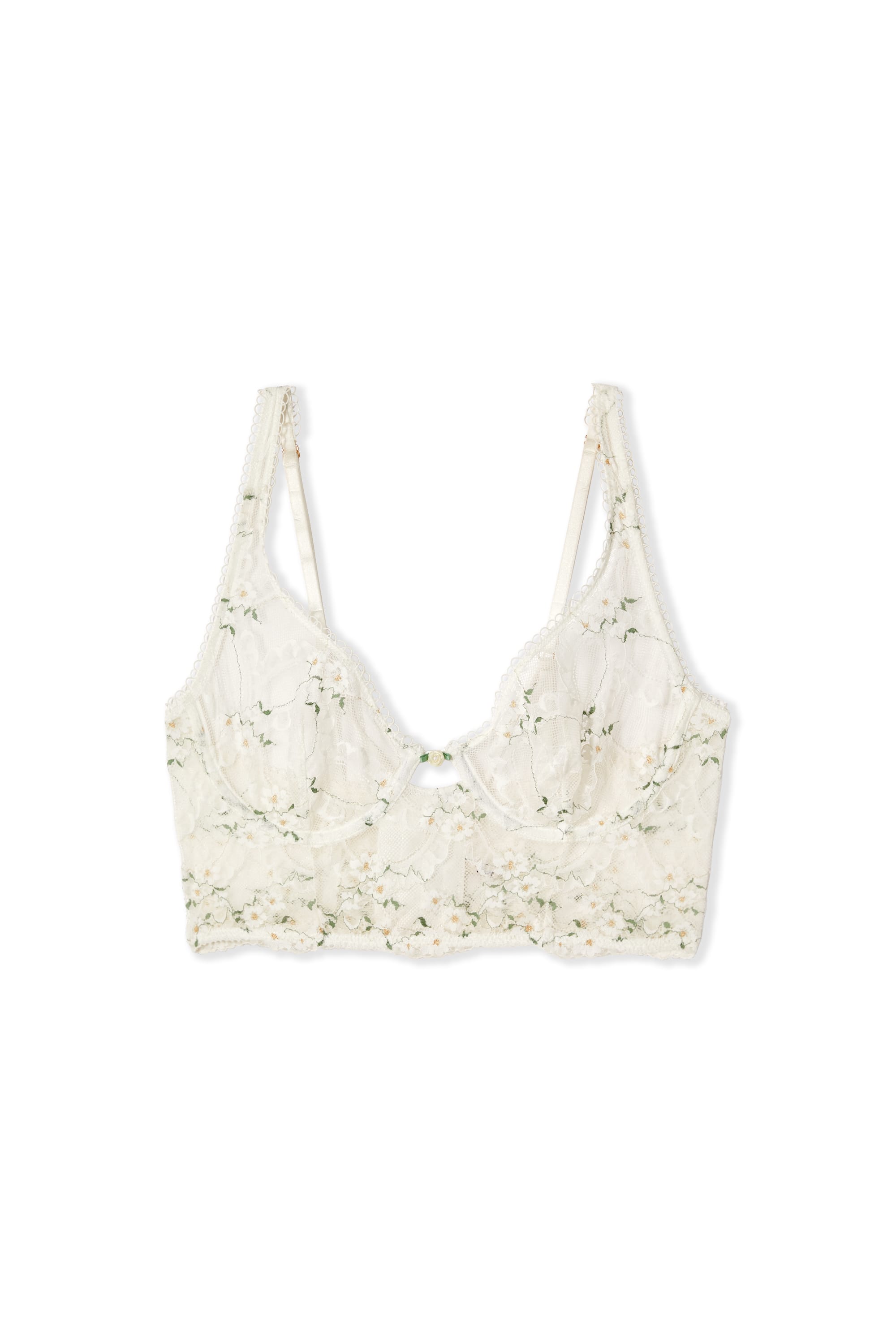 Bustier Bra in Lace - BOUQUET - MULTICOLORE - ETAM