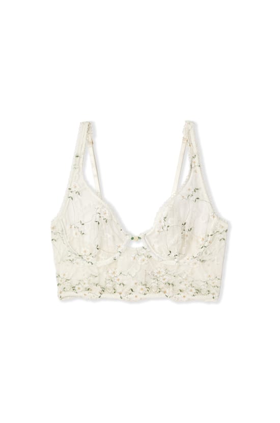 Bustier Bra in Lace;${refinementColor}